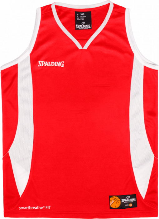 Spalding - Jam Tank Top - Rouge & white