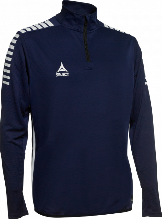 Select - Monaco Training Sweat - Marinblå & vit