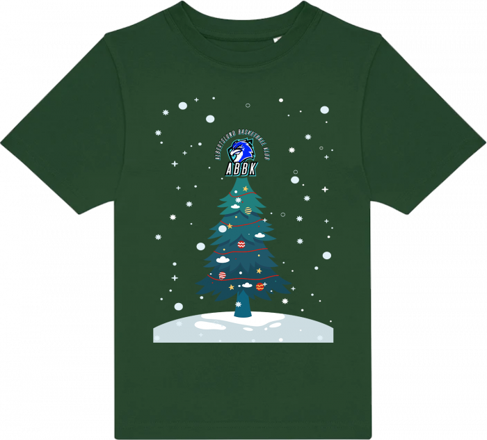 B&C - Albertslund Basket Christmas T-Shirt Kids - Bottle Green