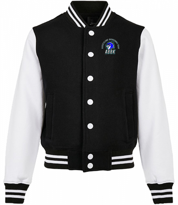 Sportyfied - Albertslund Basket College Jacket Kids - Svart & vit