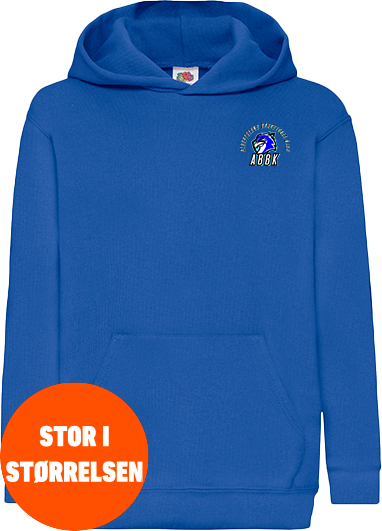 Fruit of the loom - Albertslund Basket Hoodie Kids - Royal Blue