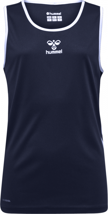 Hummel - Core Xk Basket Jersey Jr - Marine & biały