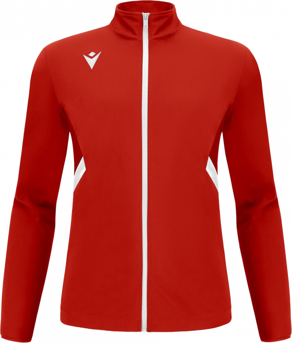 Macron - Raijin Training Jacket - Red & white