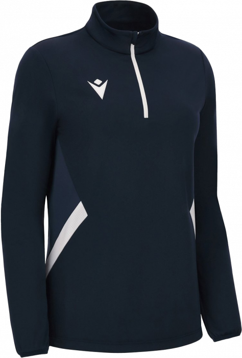 Macron - Maira Half Zip Top Women - Granat & white