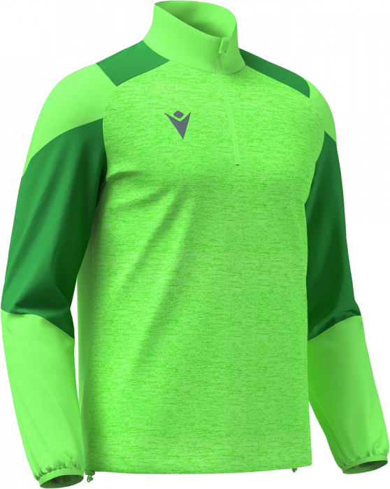 Macron - Cuzco Half Zip Top - Neon Green & green