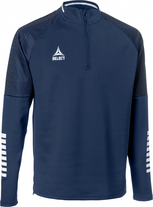 Select - Monaco V24 Training Sweat Half Zip - Azul marino